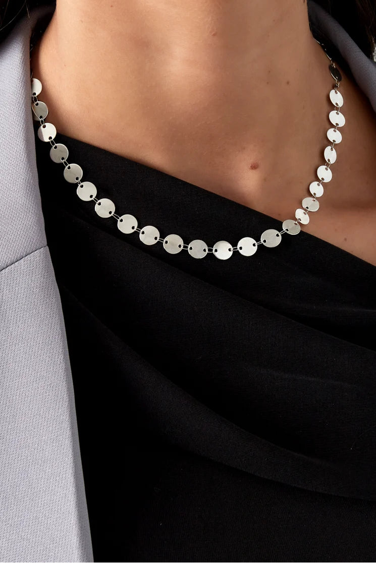 Cool silver necklace