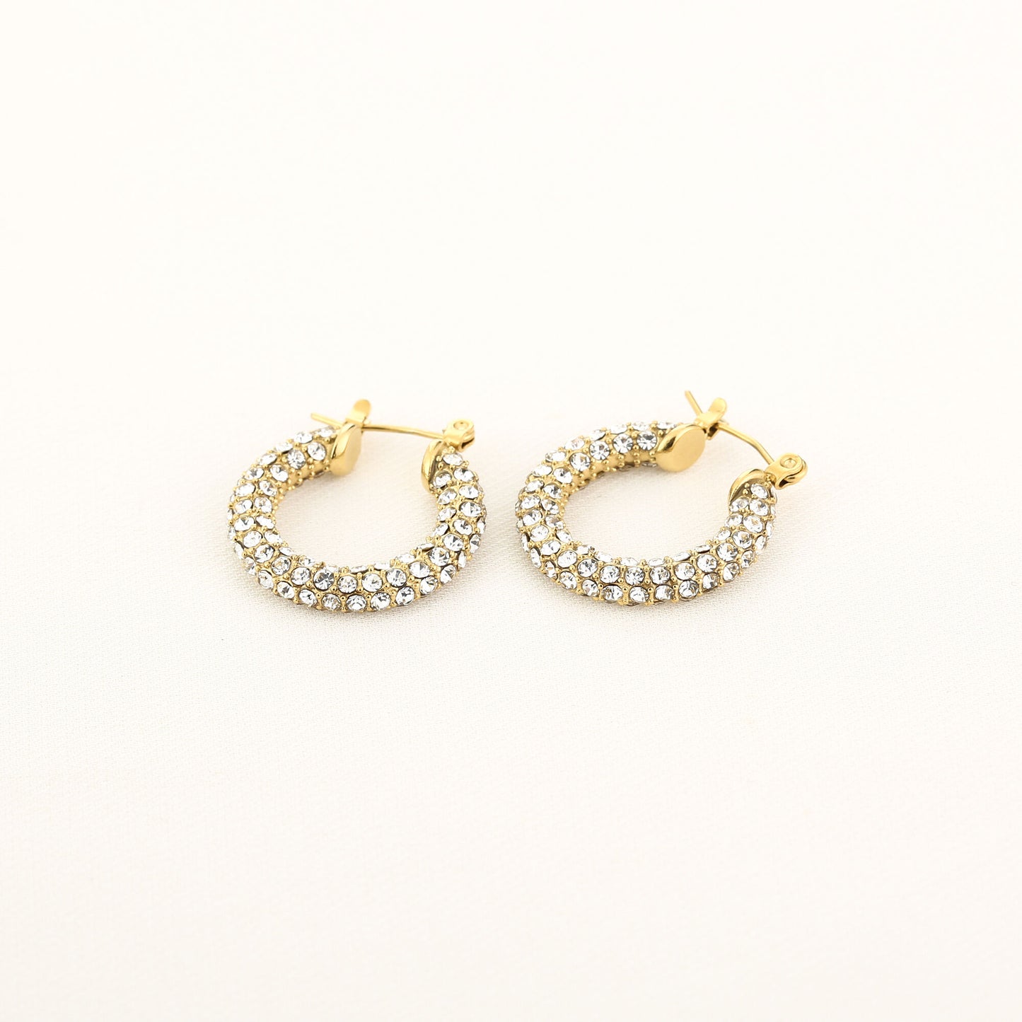 Rhinestone earrings