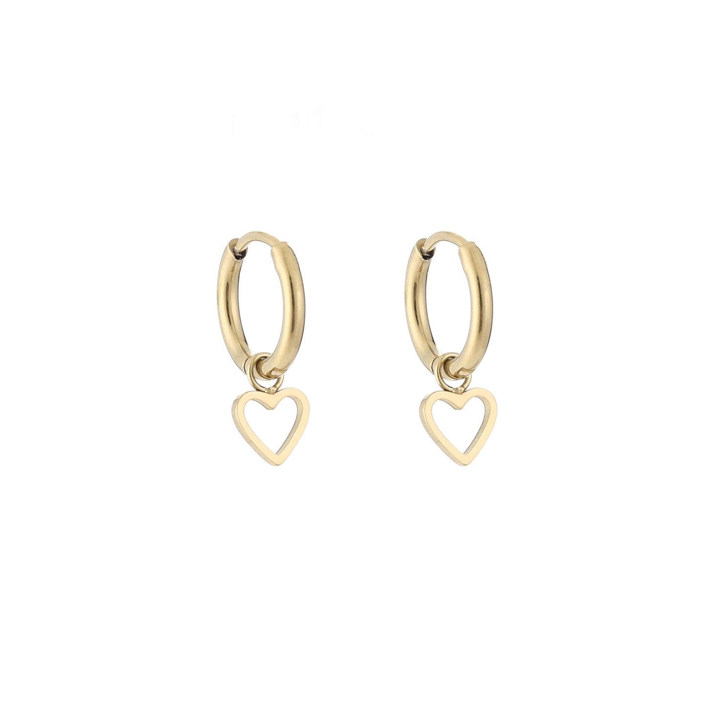 Little heart earrings