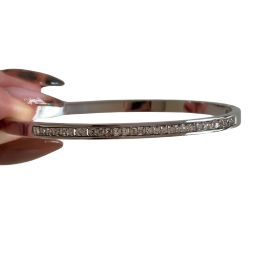 Rhinestone bangle