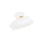 White hair clip