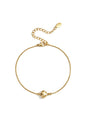 Little heart bracelet GOUD