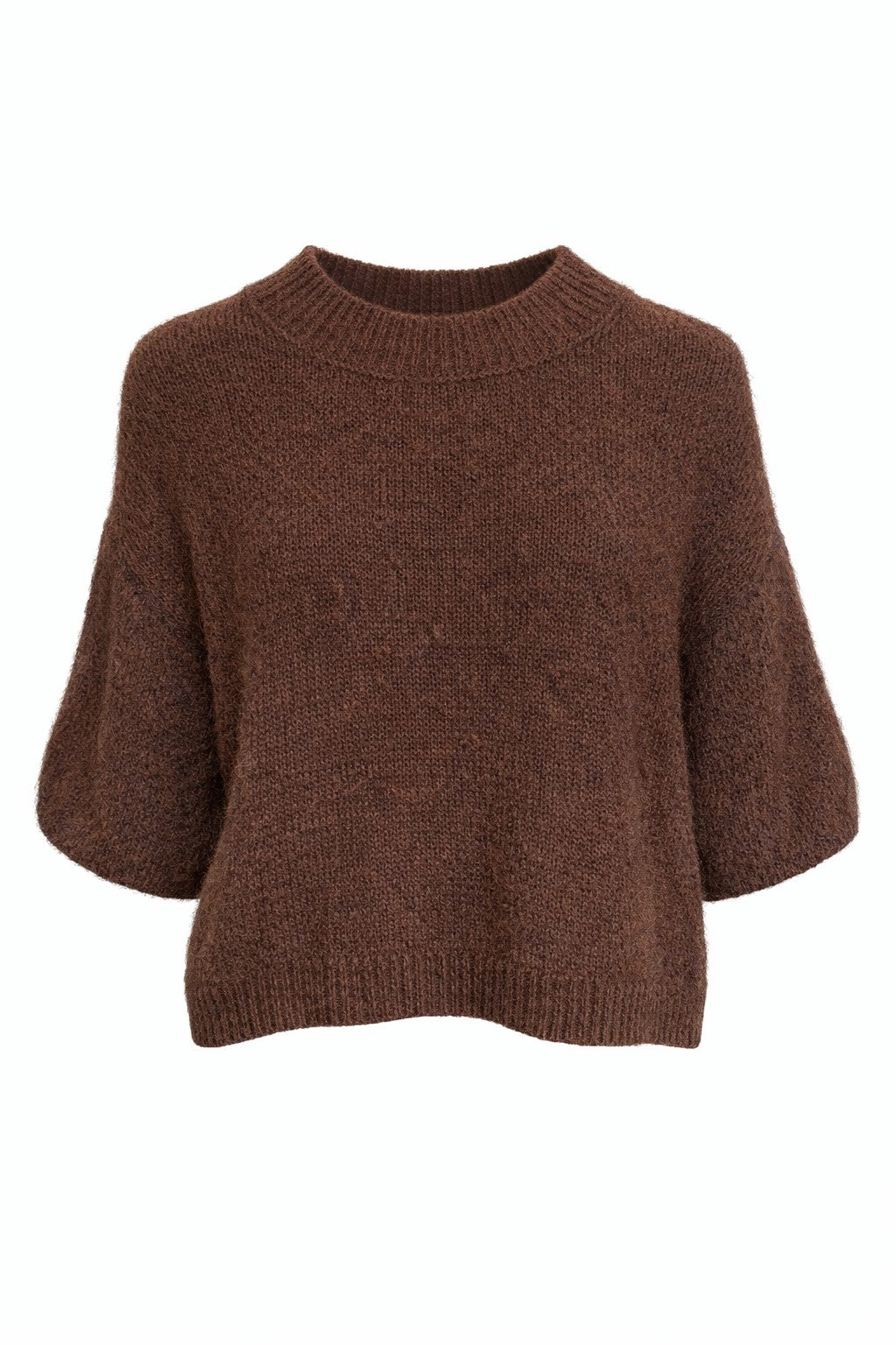 Knitted brown top