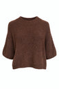Knitted brown top