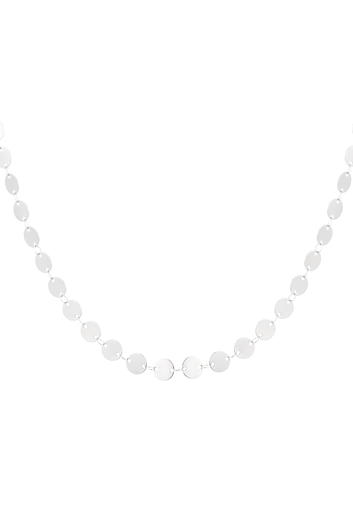 Cool silver necklace