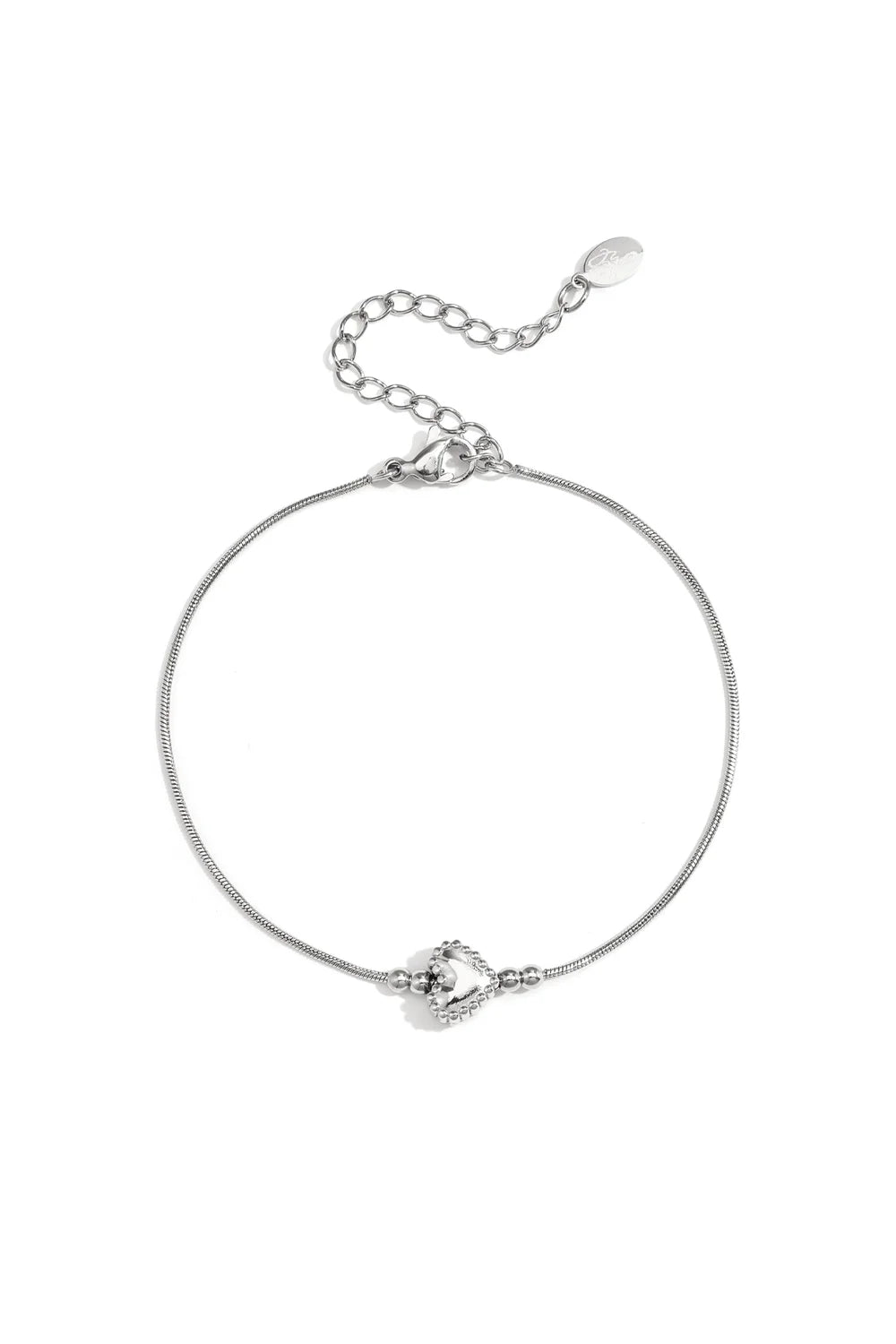 Little heart bracelet ZILVER