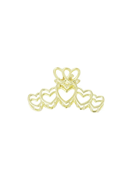 Heart hair clip
