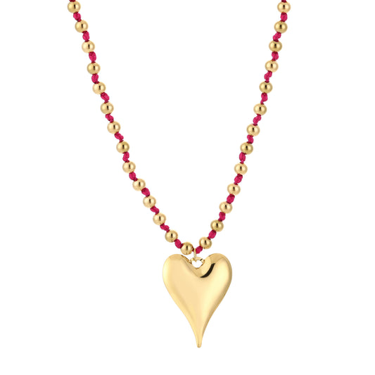 Big heart necklace