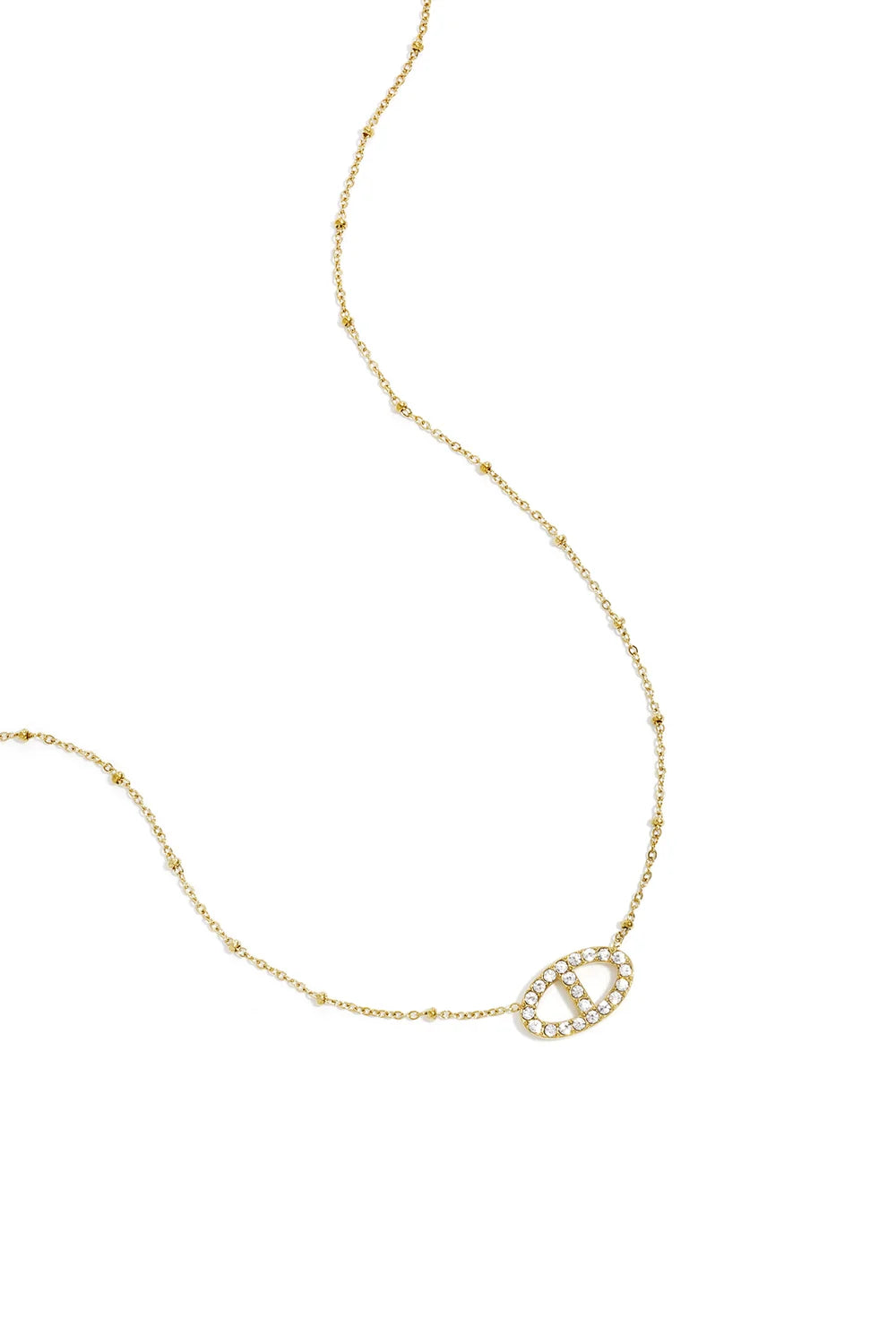 Classy necklace GOUD