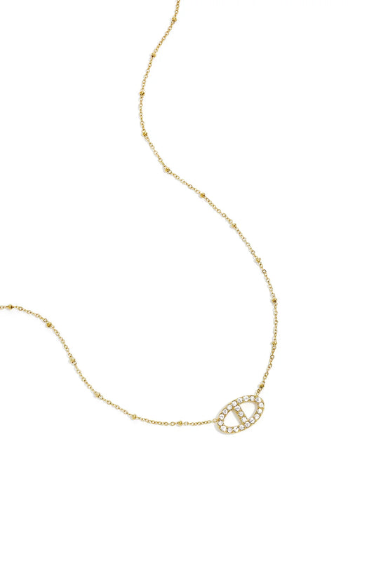 Classy necklace GOUD