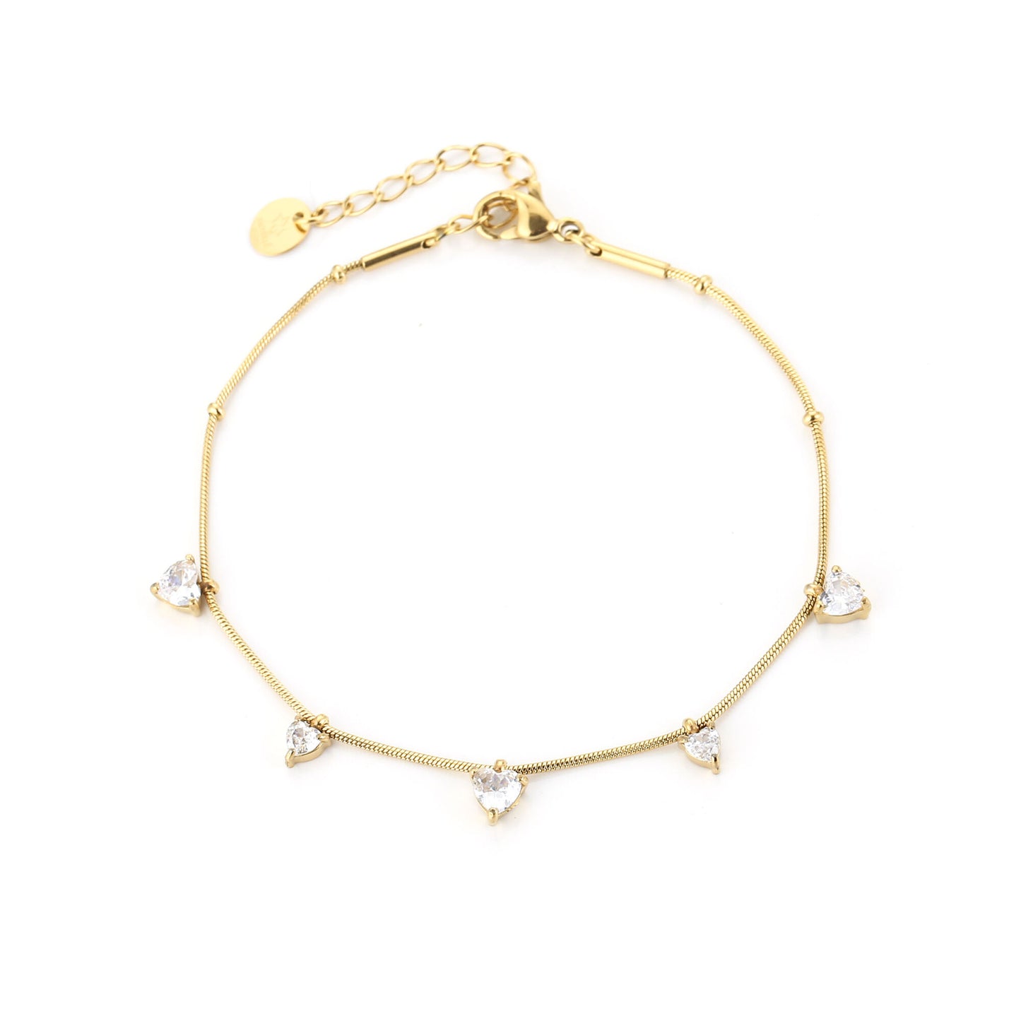 Diamant hearts bracelet