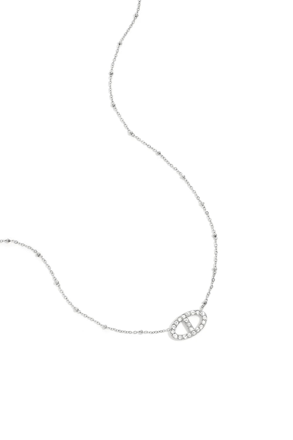 Classy necklace ZILVER