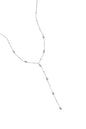 Y-line necklace ZILVER
